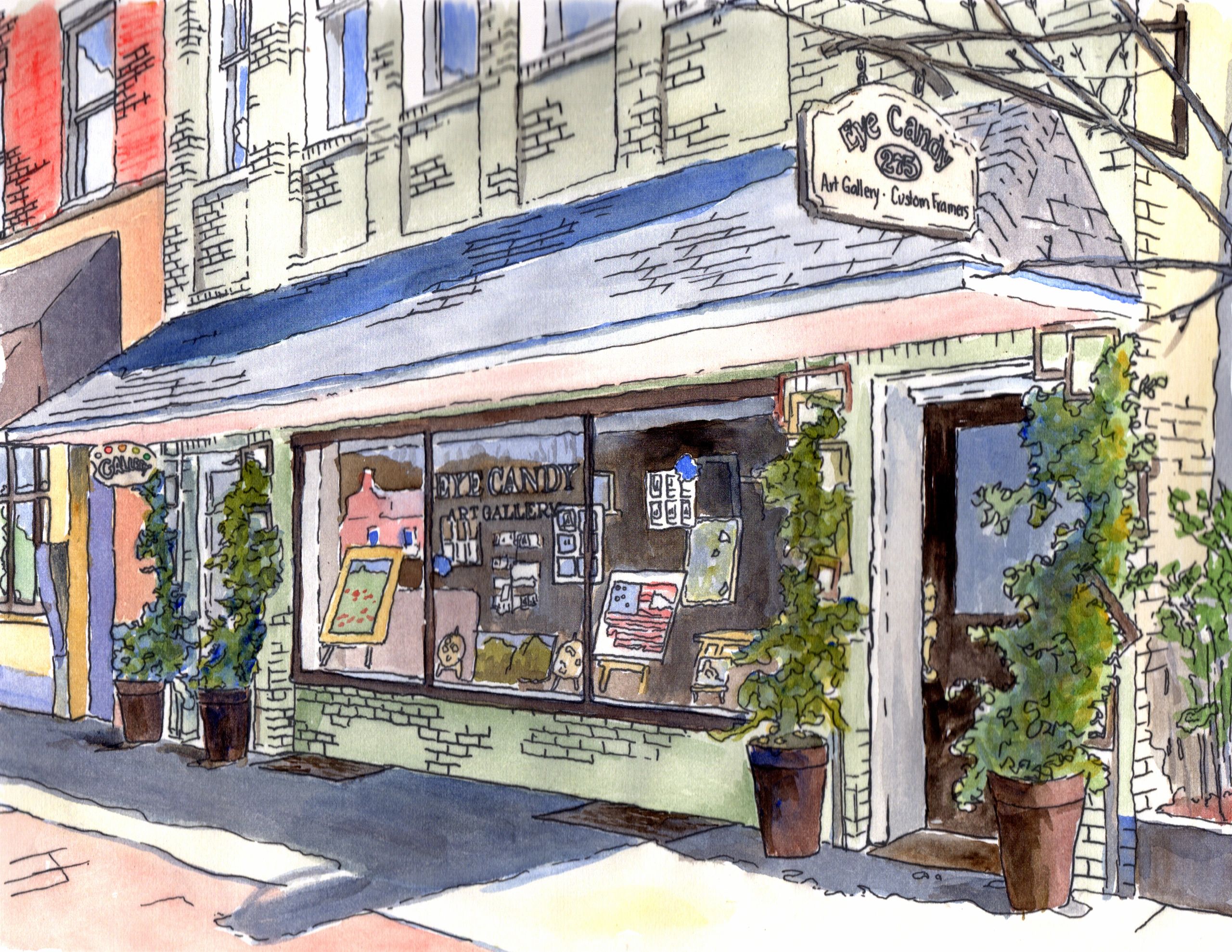 Eye Candy Gallery & Framing Local Artists, North Carolina